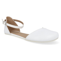 Barefoot sandály Shapen - Poppy II White W bílé