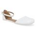 Barefoot sandály Shapen - Poppy II White W bílé