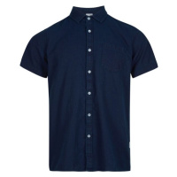 O'Neill CHAMBRAY Pánská košile s krátkým rukávem, tmavě modrá, velikost