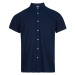 O'Neill CHAMBRAY Pánská košile s krátkým rukávem, tmavě modrá, velikost