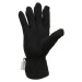Willard KNOT Zateplené fleecové rukavice, černá, velikost