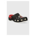 Pantofle Crocs NBA Miami Classic Clog černá barva, 208861