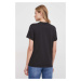 Bavlněné tričko Calvin Klein černá barva, K20K206629