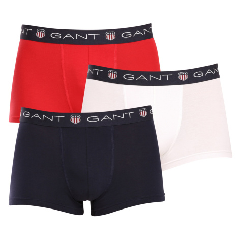 3PACK pánské boxerky Gant vícebarevné (902333083-618)