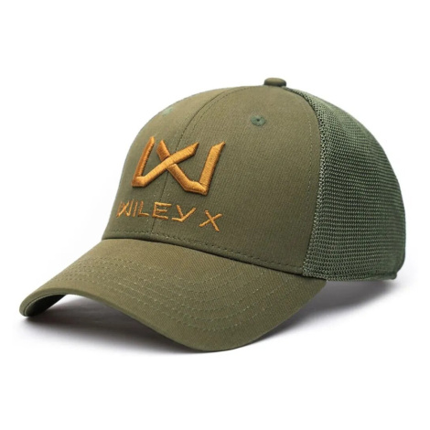 Kšiltovka Trucker Cap Logo WX WileyX® – Tan, Olive Green Wiley X