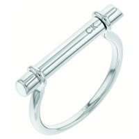 Calvin Klein Minimalistický ocelový prsten Elongated Linear 35000022