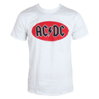 Tričko metal pánské AC-DC - Oval Logo - LIVE NATION - PE12155TS