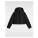 VANS Mte Foundry Crop Puff Hood Jacket Women Black, Size