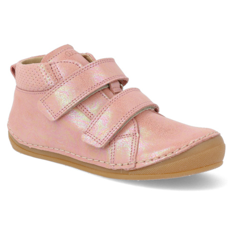 Kotníkové boty Froddo - Flexible Pink shine růžová