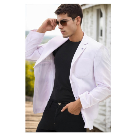 C9059 DEWBERRY MEN'S JACKET-LIGHT WHITE