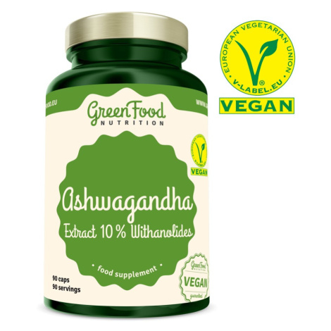 GreenFood Ashwagandha Extract 90 kapslí GreenFood Nutrition