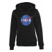 Mr. Tee Ladies NASA Insignia Hoody black