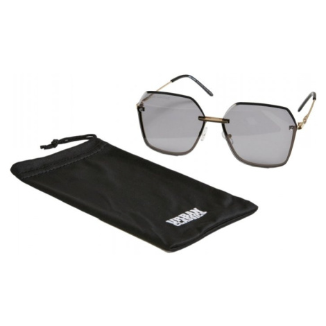 Sunglasses Michigan - black/gold Urban Classics