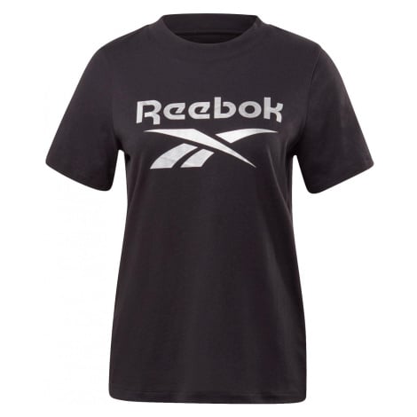 Dámské tričko Reebok Identity Logo Černá / Bílá