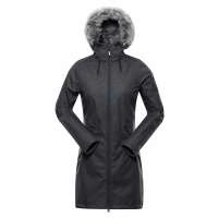 Dámský softshellový kabát Alpine Pro PRISCILLA 4 INS. - tmavě šedá