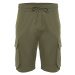 Trendyol Khaki Regular Fit Cargo Pocket Shorts