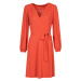 Lauren Ralph Lauren SHAVILYA-LONG SLEEVE-DAY DRESS Oranžová