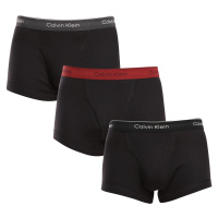 3PACK pánské boxerky Calvin Klein černé (NB4002A-PRU)