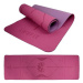 Lifefit YOGA MAT LOTOS DUO, 183x58x0,6cm, bordó