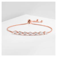 Éternelle Náramek Swarovski Elements Florance Rose NR-FSBP2227-B Zlatá Nastavitelná