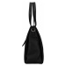 Elegantní dámská kožená kabelka Katana Cenia - černá