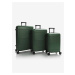 Sada tří cestovních kufrů Heys Zen S,M,L Green