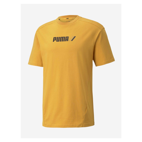 Žluté pánské tričko Puma Rad Cal Tee