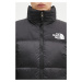 Péřová vesta The North Face 1996 RETRO NUPTSE VEST černá barva, NF0A3JQQLE41