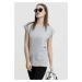 Pánské tričko krátký rukáv // Urban classics Ladies Extended Shoulder Tee grey