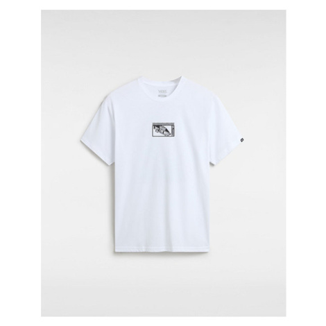 VANS Tech Box T-shirt Men White, Size