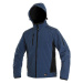 CXS DURHAM Pánská softshellová bunda modro-černá 123007241197