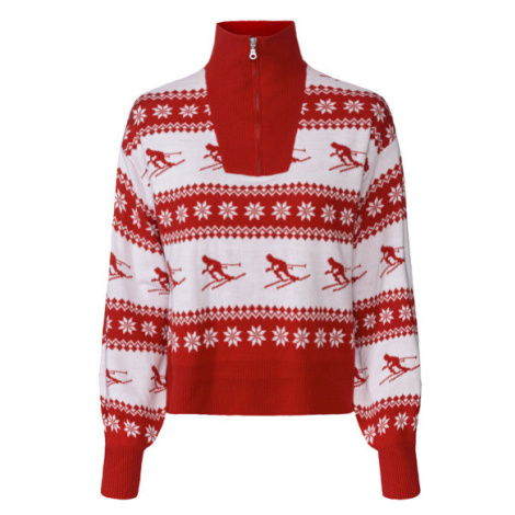 esmara® Dámský pletený svetr (červená)