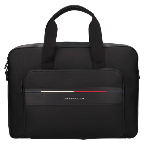 Pánská taška na notebook Tommy Hilfiger Oscar - černá