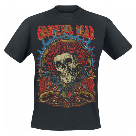 Grateful Dead Dead Rose Tričko černá