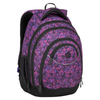 Bagmaster ENERGY 9 D studentský batoh - růžovo fialový fialová 34 l 180424