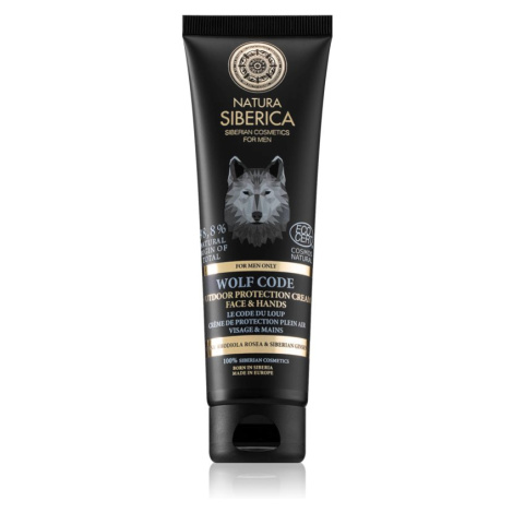 Natura Siberica For Men Only ochranný krém na obličej a tělo 80 ml