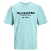 Jack&Jones Pánské triko JJGALE Relaxed Fit 12247782 Soothing Sea