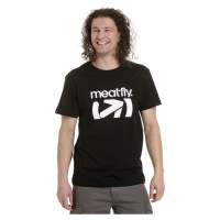 Pánské tričko Meatfly Podium černá
