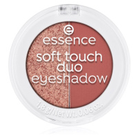 essence Soft Touch Duo oční stíny odstín 01 Bronze Beauty 1 g