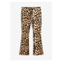 Bonprix BPC SELECTION kalhoty s leopardím vzorem Barva: Béžová, Mezinárodní