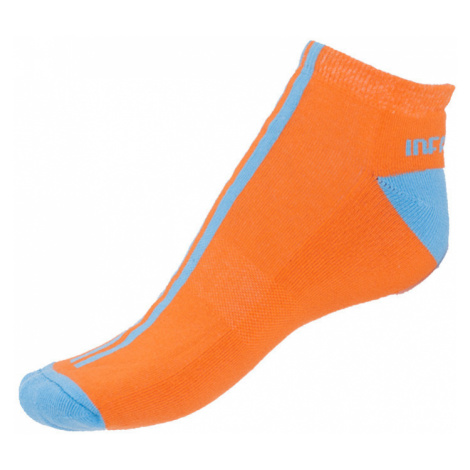 Ponožky Infantia Softline oranžové s modrou linkou S