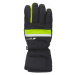 4F Pánské lyžařské rukavice H4Z20-REM006 Green Neon