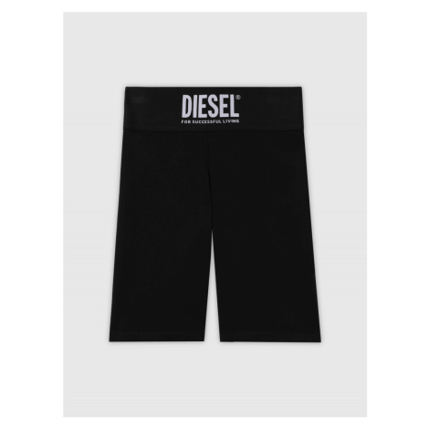 Legíny diesel uflb-faustin shorts černá