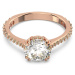 Swarovski Nádherný bronzový prsten s krystaly Constella 5642644 52 mm