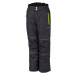 Lewro SEVIL Dětské rostoucí lyžařské kalhoty, černá, velikost