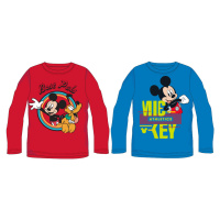 Mickey Mouse - licence Chlapecké triko - Mickey Mouse 52028865, červená Barva: Červená