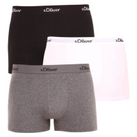 3PACK pánské boxerky S.Oliver vícebarevné