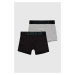Dětské boxerky Calvin Klein Underwear šedá barva