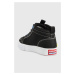 Dětské sneakers boty Skechers černá barva