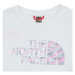 The North Face Girls S/S Crop Easy Tee Bílá